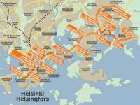 Карта метро г. Хельсинки